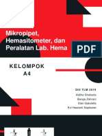 Kel. A4 - Mikropipet, Hemasitometer, Dan Peralatan Lab. Hema