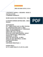 Formatos Ginecologia Def Actualizado