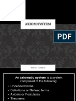 Axiom System
