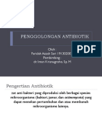 Penggolongan Antibiotik