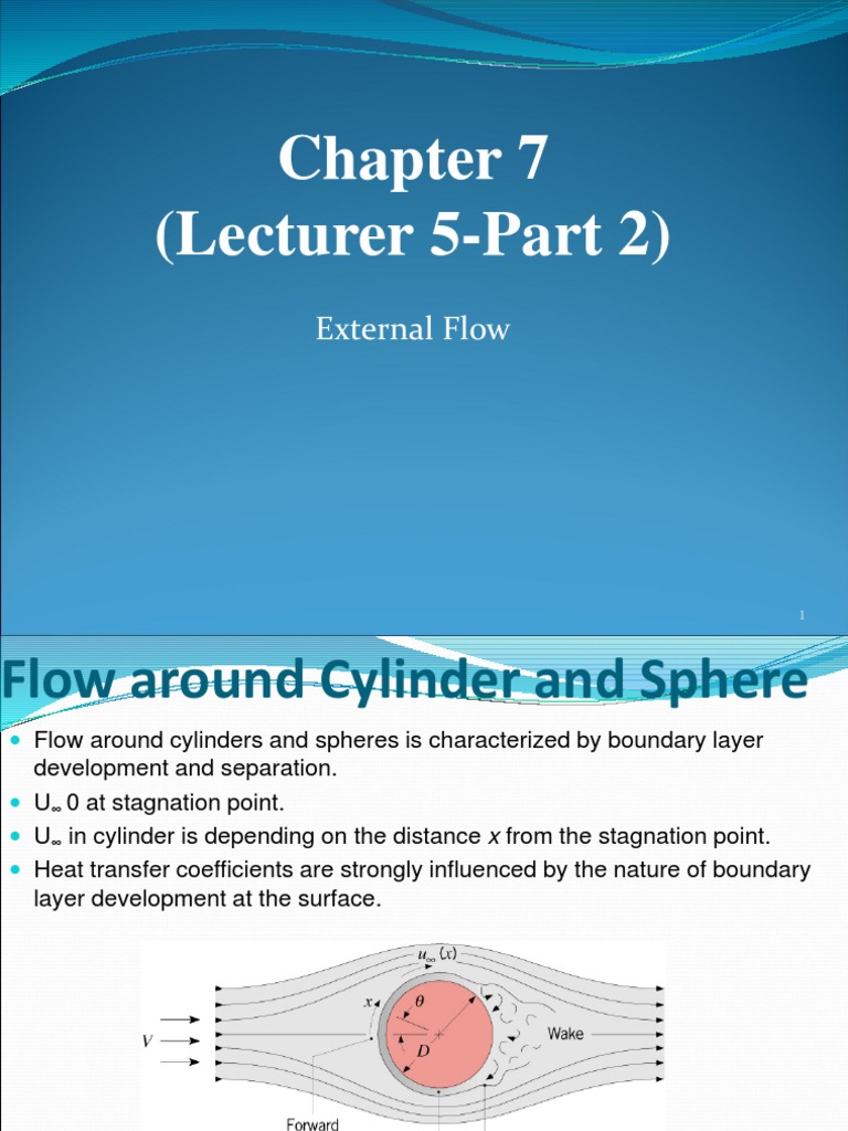 Chapter 7 Lecture 5 Part 2 Amended | PDF | Fluid Dynamics | Reynolds Number
