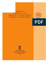 Ministry of Health and Family Welfare Pregnancy Guidelines