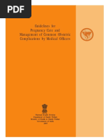 1. Ministry of health and family welfare pregnancy  guidelines