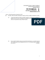 Tutorial 1 Mendelian Genetics I 202001 S 2