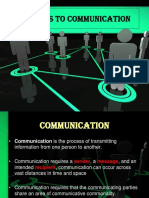 Barriers To Communication