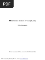 Maintenance Manual of Chery Karry _circuit diagramas.pdf