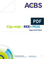 Phân Tích Công Ty REE - ACBS PDF