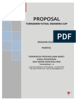 Proposal Kegiatan Turnamen Futsal