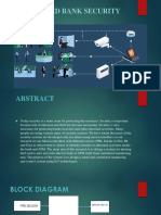 Iot Based Bank Security System