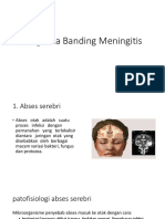 Diagnosa Banding Meningitis: Abses, Ensefalitis, Empiema