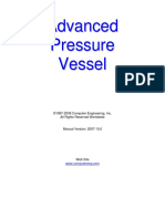 Advanced Pressure Vessel Manual