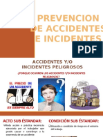 Prevención de Accidentes e Incidentes