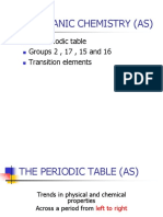 9 - The Periodic Table - Chemical Periodicity PDF