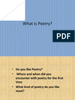 What Is Poetry