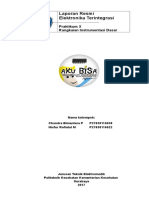 Analisis Kerja Penguat Instrumentasi