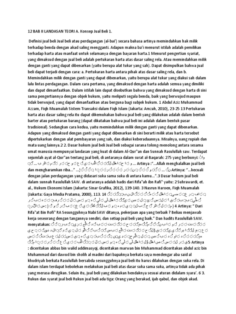 Referensi Jual Beli Pdf