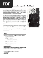 Teoría Del Desarrollo Cognitivo de Piaget
