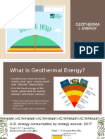 Geothermal Energy