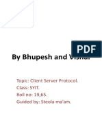 Client Server Protocol