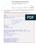 Tutorial1 Solution PDF