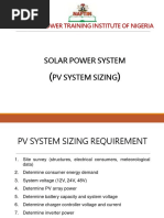 System Design Calculation