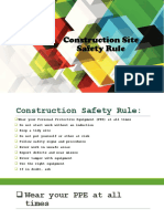 Construction Safety Rules