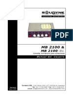 MANUAL MIXER POTATIL SOLEDYNE - MB2100 - Ver2009