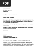 Ejemplo Nota Telefónica | PDF