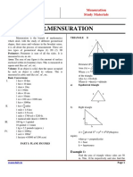 Mensuration