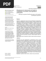 Planejamento das Intervenções em Saúde do Trabalhador no Território