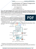 Factors Affecting Performance of Vapour Compression System PDF