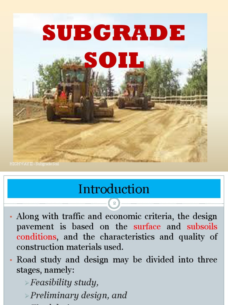 Subgrade Soil Investigation for Highways | PDF | Road | Soil