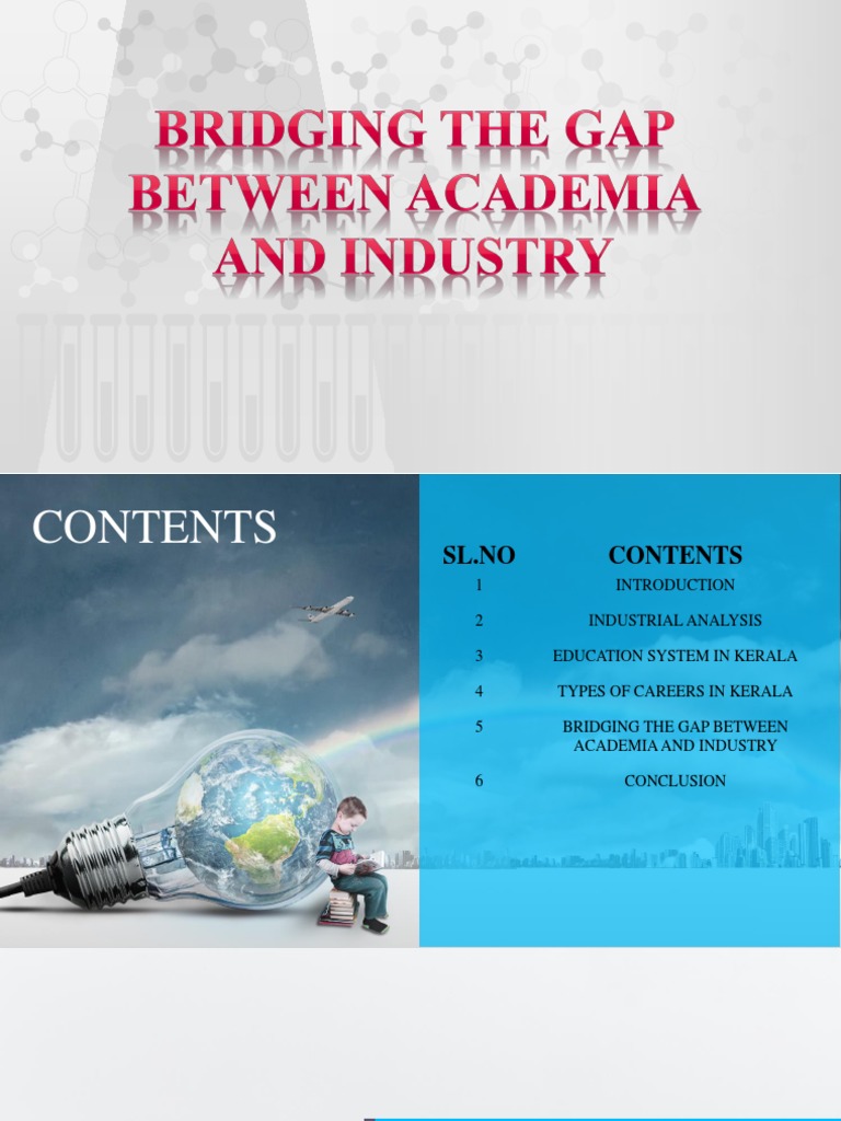 Bridging The Gap Between Academia and Industry | PDF | Outsourcing ...