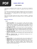 Canara Bank Debit Card User Guide | PDF | Debit Card | Credit Card