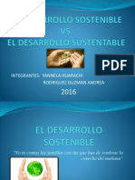 Economia EL DESARROLLO SOSTENIBLE y Sustentable