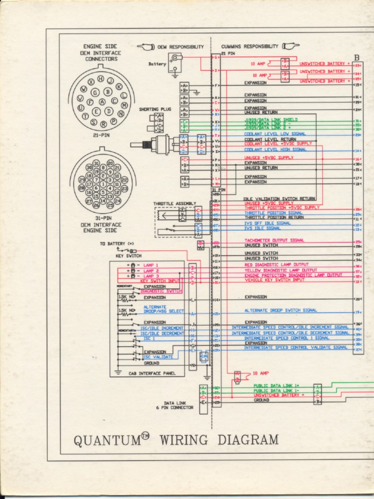 Quantum Engine Wiring Diagram An Annotated Visual Guide to Connector