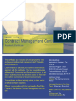 Contract Management Certificate