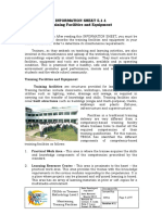 5.1-1 - Training Facilities and Equipment PDF
