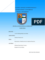 GRUPO 6. - Planeamiento y Planificacion de La Auditoria Financiera