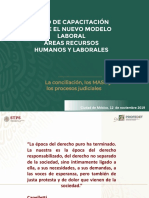 Foro de capacitación sobre el nuevo modelo laboral