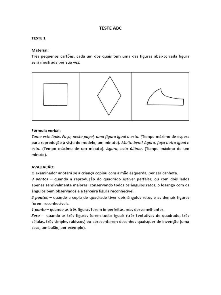 Teste Abc | PDF | Tempo | Natureza