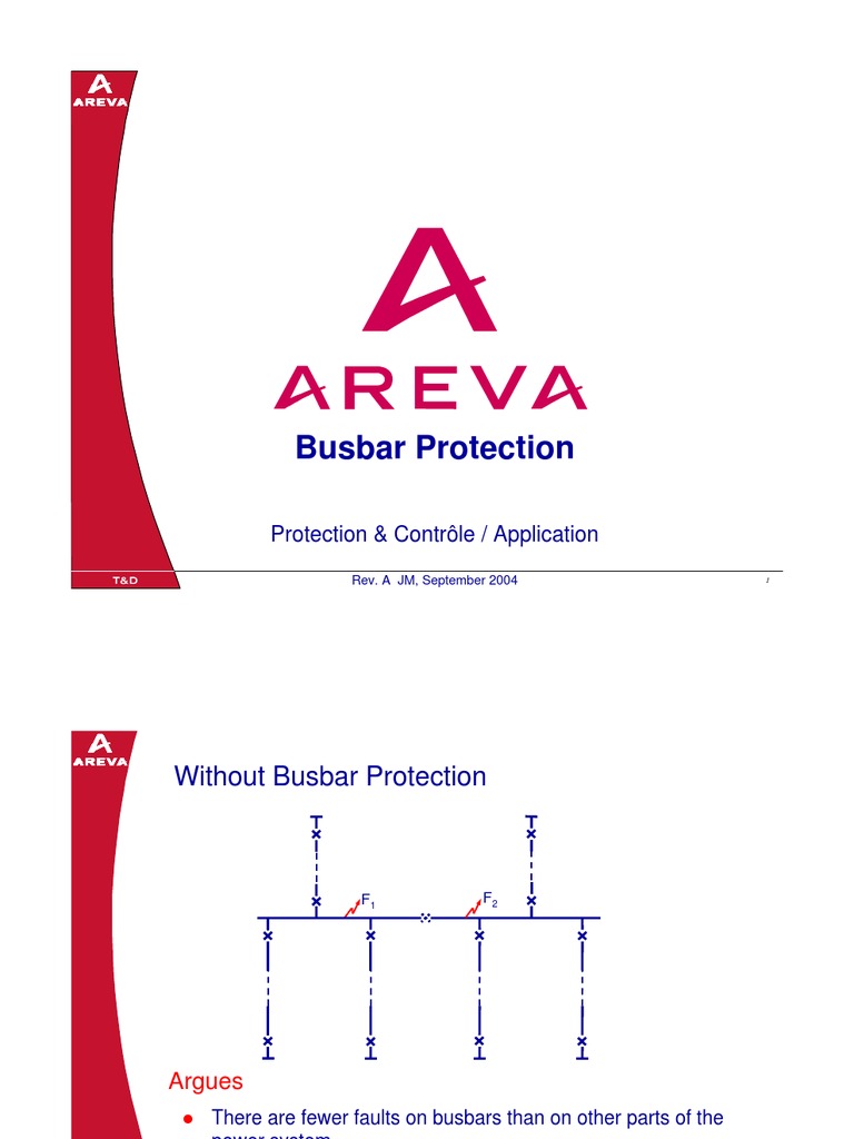 07Busbar Protection Busbar Protection RF PDF Equipment