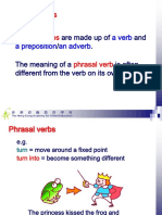 E. Phrasal Verbs