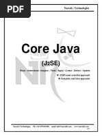 Core Java Complete Notes - J2se, Ocjp