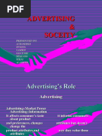 Advertising & Soceity