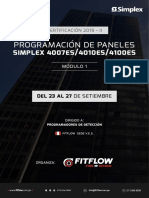 Temario - Certificación Simplex Setiembre 2019 PDF