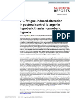 The Fatigue-Induced Alteration in Postural Control