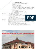 DR Bambang Joni - MONITORING & EVALUASI YAN GERIATRI