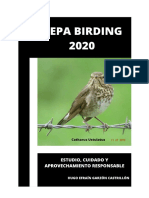 Plan de Trabajo Depa Birding 2020