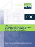 Case Guideline 962-E Self-Study Guide For The Performance of Site Visits During Construction